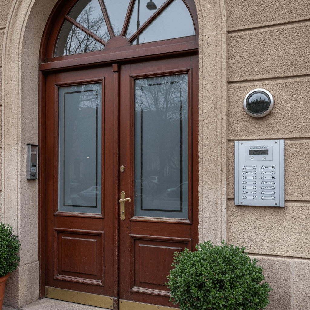 Mehrfamilienhaus Klingelanlage